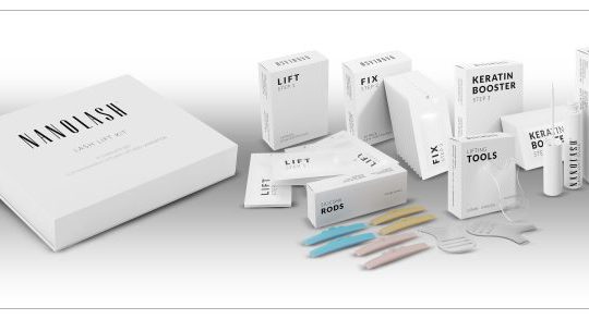 Laminazione delle ciglia a casa con il kit Nanolash